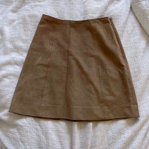 Babaton Suede Skirt (vegan)